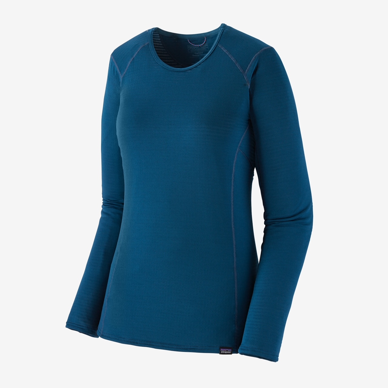 Patagonia W's Capilene Thermal Weight Crew - Lagom Blue - Small